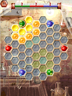 Hexxagon three player