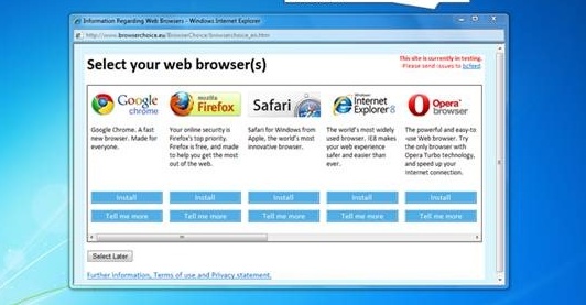 The Browseer Ballot on PC