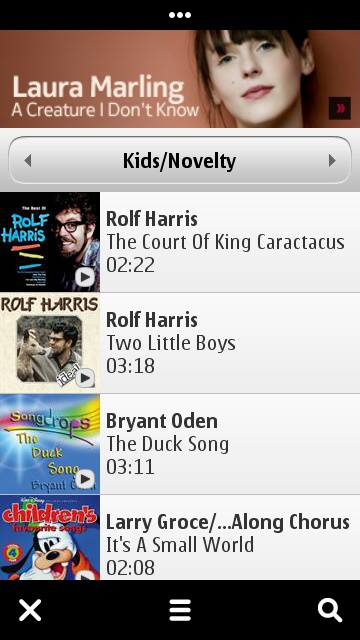 Nokia Music Explorer