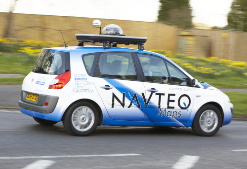 NAVTEQ Mapping Car