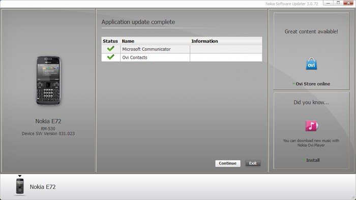 NSU 3 Beta 1 - Completed Updates