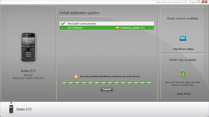 NSU 3 Beta 1 - Applying Updates