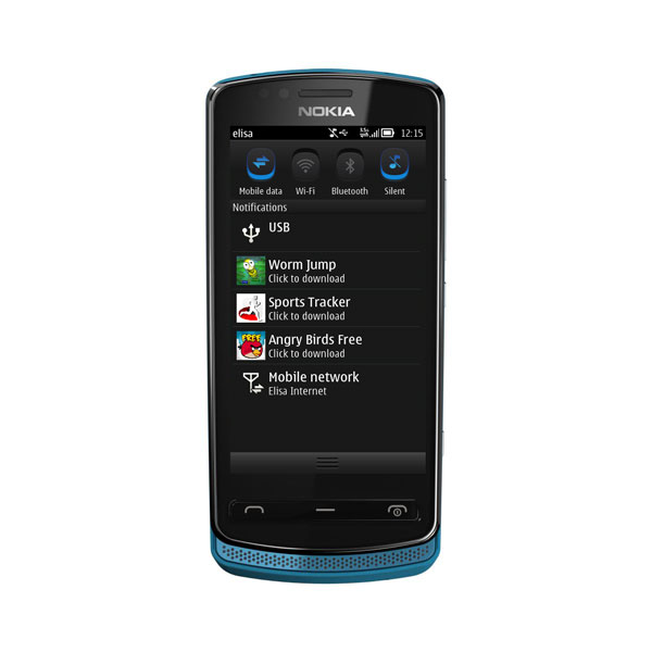 Nokia Drop integration with Belle notifications
