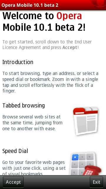 Operan Mobile 10.1 Beta 2