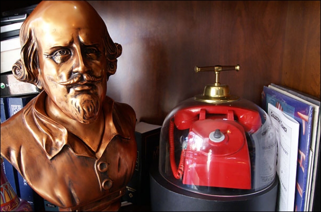 The secret Bat Phone.