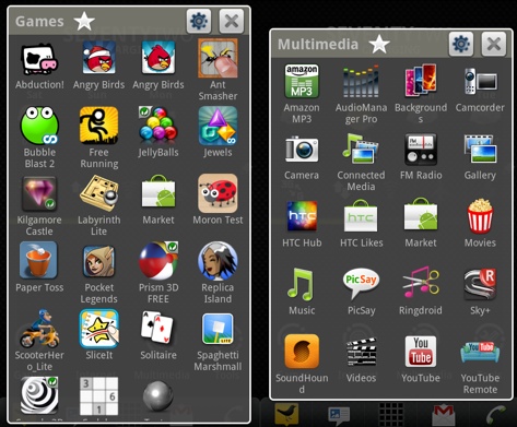 Android folders