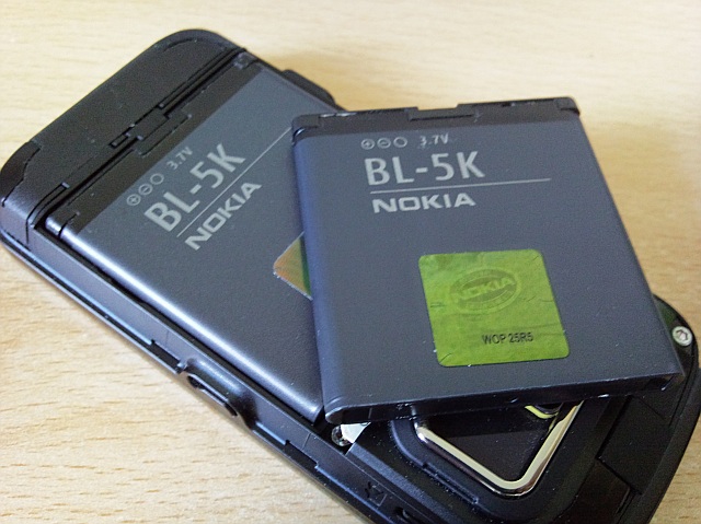 N86 and spare battery