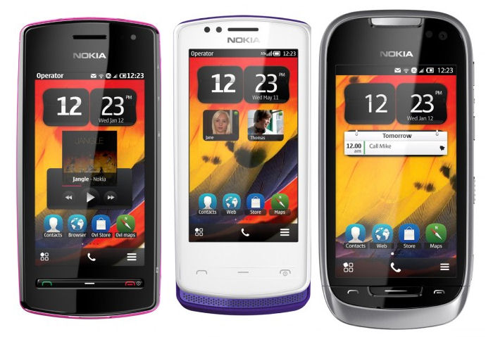 Nokia Belle handsets