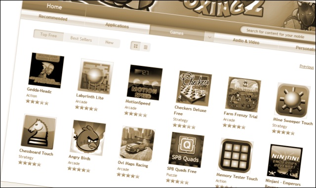 Free ont he Ovi Store