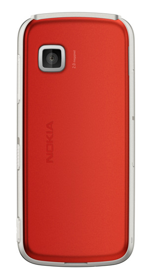 Nokia 5230 from the back