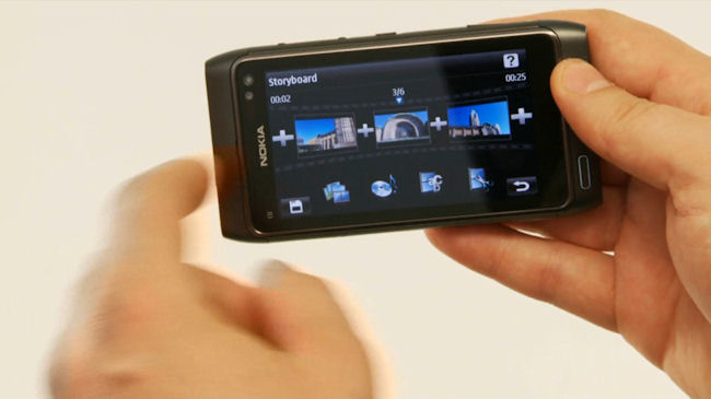 Nokia N8 Video Editor