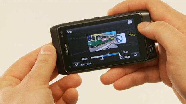 Nokia N8 Video Editor