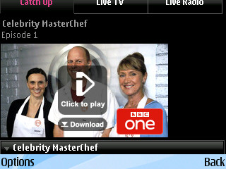 iPlayer on the E71
