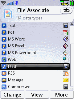 File Associate UIQ 3