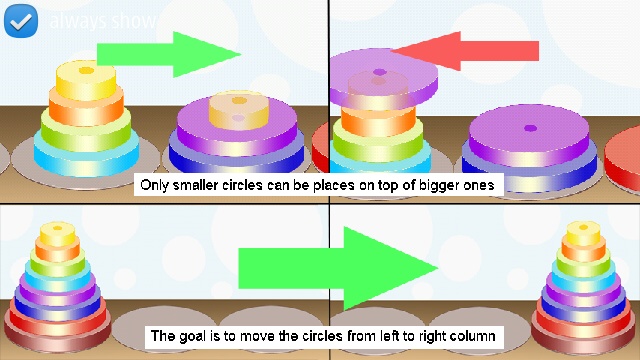 Screenshot, Hanoi Tower