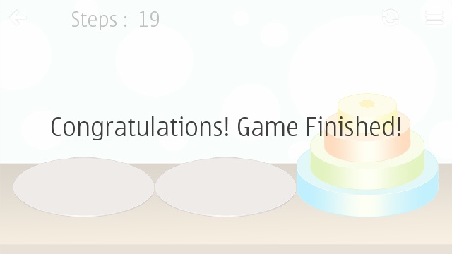 Screenshot, Hanoi Tower