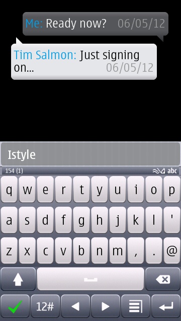 Screenshot, iStyle