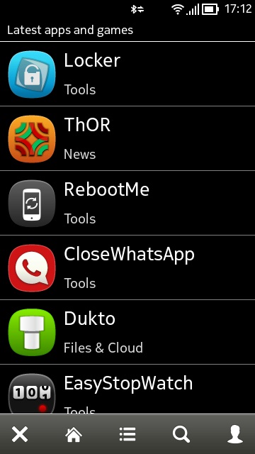 Screenshot, AppList