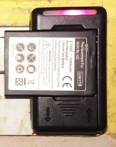 BL-4D replacement in charger