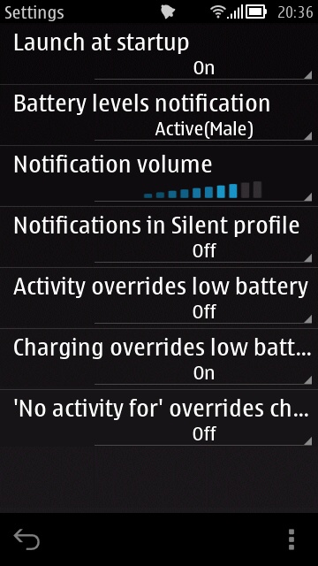 Screenshot, Battery Power Saver