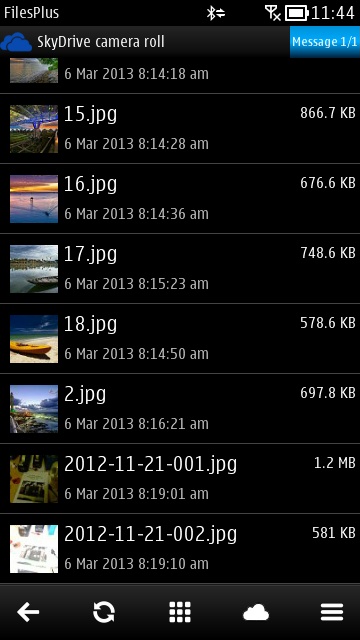 Screenshot, FilesPlus