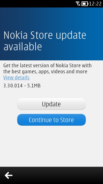 Nokia Store Update