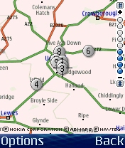 Mobile search local functionality
