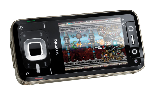 Nokia N81 8GB in game mode