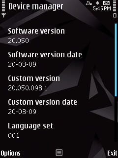 Fimrware installed