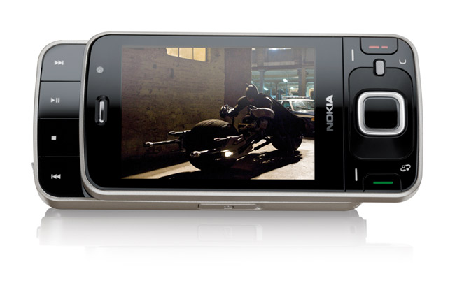 Nokia N96 in media mode