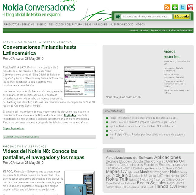 Nokia Conversations Spain