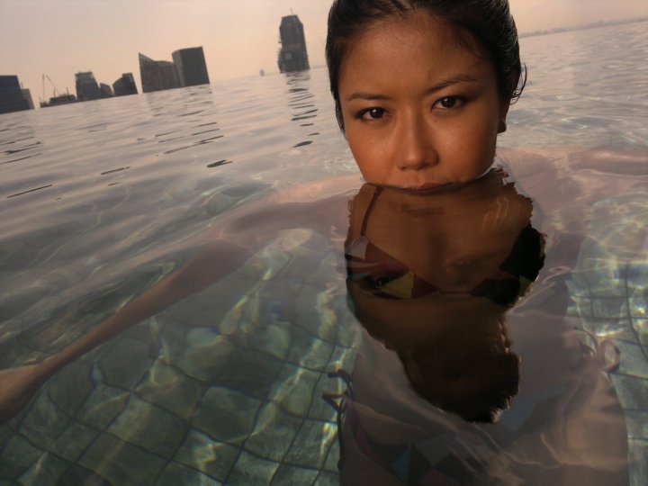 Pool girl example photo