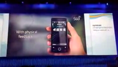 S60 touchscreen interface unveiling