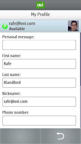 Nokia Messaging for IM