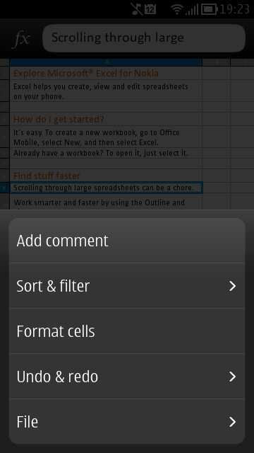 Office Suite for Symbian