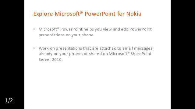 Office Suite for Symbian