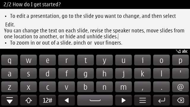 Office Suite for Symbian