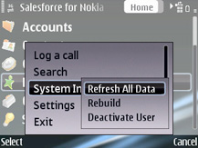 Sales Force for Symbian S60