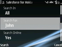Sales Force for Symbian S60