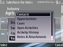 Sales Force for Symbian S60