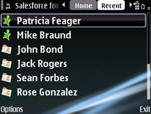 Sales Force for Symbian S60