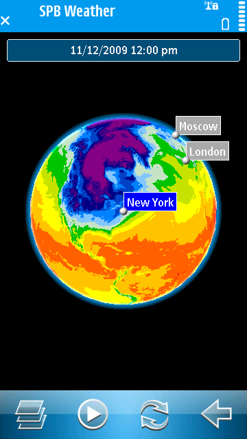 Screenshot, Spb Weather