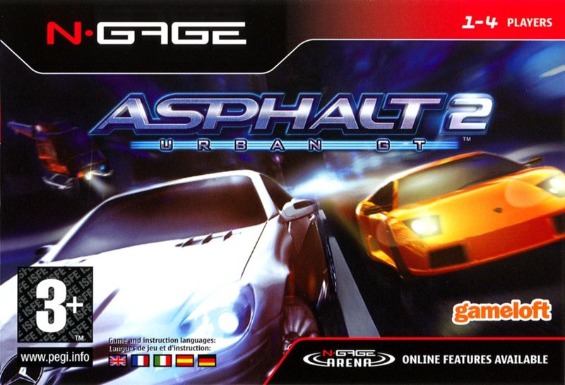 Asphalt: Urban GT 2 box art