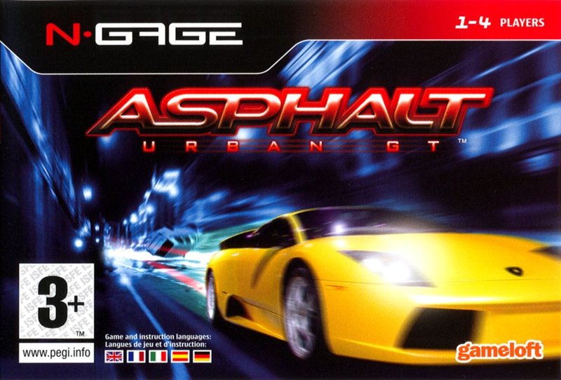 Asphalt: Urban GT box art