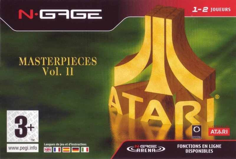 Atari Masterpieces Vol. II box art