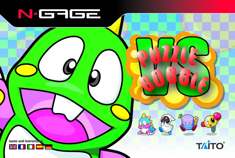 Puzzle Bobble VS box art