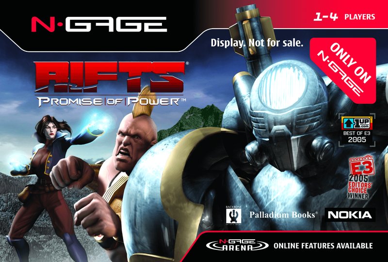 Rifts: Promise of Power box art