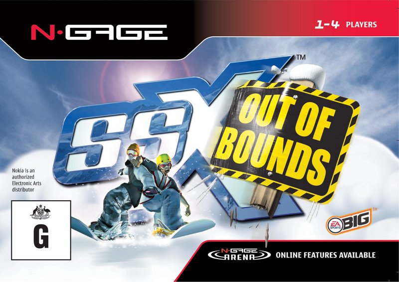 SSX Out of Bounds box art