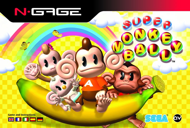 Super Monkey Ball box art