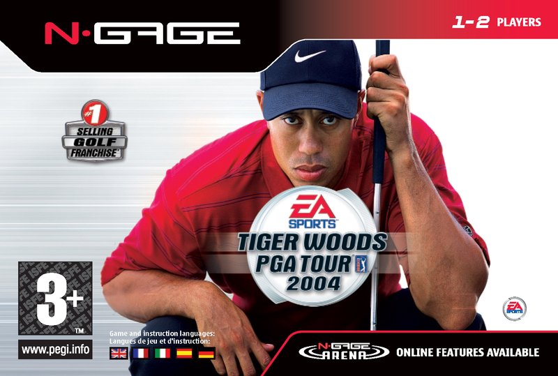 Tiger Woods PGA Tour 2004 box art